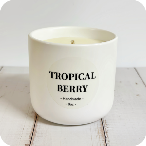Handmade candles collection